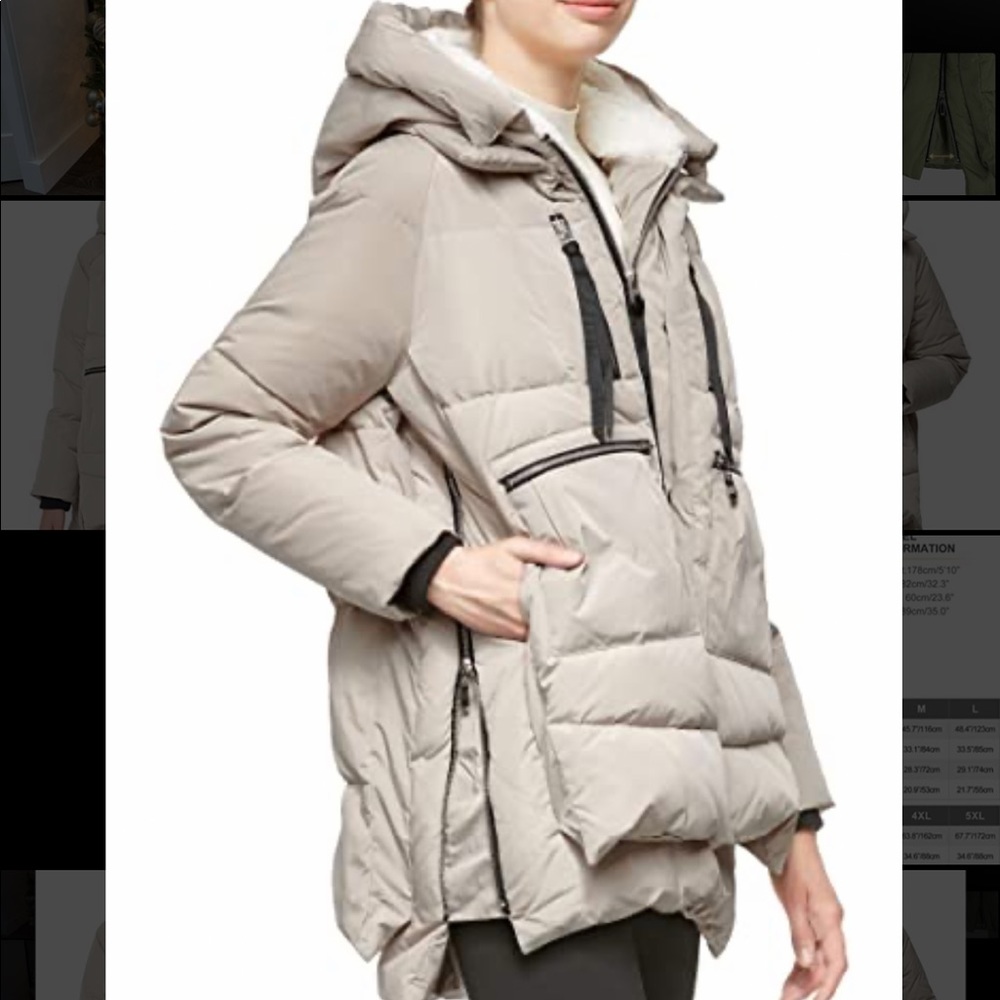 ❌❌SOLD❌❌Goose down winter jacket - Picture 6 of 8